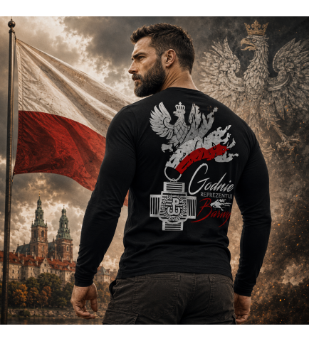 LONGSLEEVE PATRIOTYCZNY REPREZENTANT POLSKI